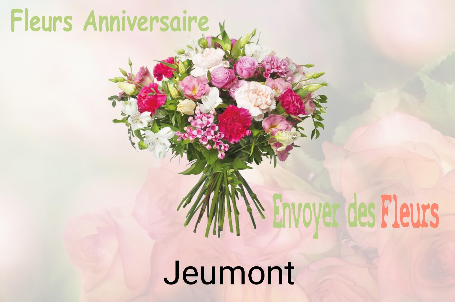 Bouquet de fleurs d’anniversaire livré à Jeumont